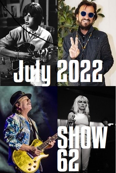 Glenn’s Lost Classics Show #62, July 2022. This month will celebrate the birthdays of Mick Jager with the Rolling Stones, Mitch Mitchell with Jimi Hendrix, Jim McCarty with the Yardbirds, Jerry Miller and Peter Lewis from Moby Grape, Cheech Marin, Dan Aykroyd, Roy Bittan with Bruce Springsteen, Stephen Bladd with The J. Geils Band, Allen Collins with the Rossington Collins Band, Don Henley Solo, Chris Cornell Solo, Stewart Copeland with the Police, Debbie Harry with Blondie, Marky Ramone, Bob and Gerald Casale with Devo, Roger McGuinn Solo, Ringo Starr with Friends, Howie Epstein with Del Shannon, Slash with Miles Kenedy, Bon Scott with AC/DC, Geezer Butler with Black Sabbath, Carlos Santana with Everlast, Brian May and Roger Taylor with Queen, Christine McVie with Fleetwood Mac, Ian Stewart with the Rolling Stones and I will end the show with Willie Dixon.