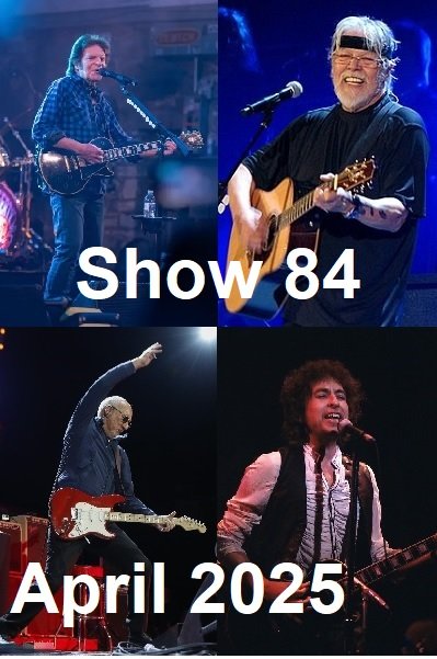 Show 84 of Glenn’s Lost Classics. It’s the best music you may have never heard! We will be celebrating Artists with birthdays in April. This month we will be hearing music from Danny Kirwin with Fleetwood Mac, James Brown, Bob Dylan, Levon Helm with The Band, Taj Mahal, Ritchie Furay with The Souther, Hillman, Furay Band, Graham Gouldman with 10-CC, Carlos Alomar with David Bowie, Bill Hunt with ELO, Stan Lynch with Tom Petty and The Heartbreakers, Ian Astbury and Billy Duffy with The Cult, Mick Ronson solo, Tom Petersson with Cheap Trick, Joey Ramone with The Ramones, Topper Headon with The Clash, Dan Auerbach with The Black Keys, John Fogerty solo, Pete Townshend solo, Stevie Nicks with Tom Petty, Alex Van Halen with Van Halen, Steve Winwood solo, Ian McLagen solo, Dusty Hill with ZZ Top, Bob Seger, Bill Legend with T.Rex, John Bonham with Led Zeppelin, and I end the show with Little Walter